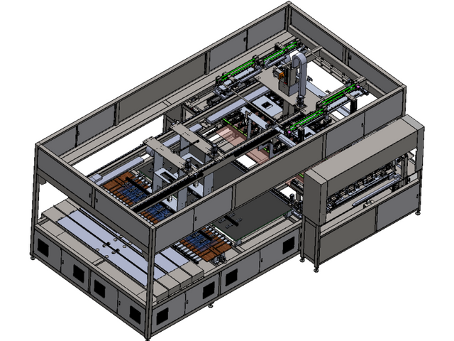 Compatible Layup And Auto Bussing Machine 